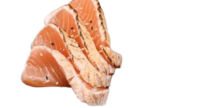 Seared Salmon Sashimi